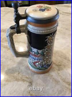 4Vintage Beautiful Gerz German Made Beer Steins for Eckrich Company Octoberfest