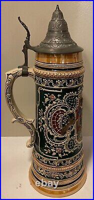 A. J. Thewalt German Beer stein #198 The Suprise