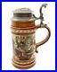 Antique-1889-METTLACH-STEIN-No-1403-BOWLING-1-2-L-German-Beer-stein-by-C-Warth-01-fv