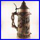 Antique-German-Beer-Stein-11-inches-tall-Hunting-Scene-in-excellent-condition-01-go