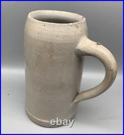 Antique K-Town Brauerei BENDER KAISERSLAUTERN german 1900 Beer Stein 1 Liter