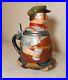 Antique-Reinh-Merkelbach-figural-German-pottery-pewter-lidded-beer-stein-tankard-01-xj