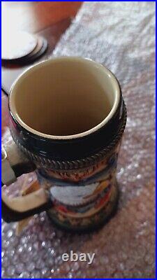 Authentic LIMITED EDITION German Beer Stein Zoller & Born American Eagle OEF