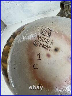 Bartmann Bearded Man German Jug Stein Graduated RMC Set Of 4 Vintage