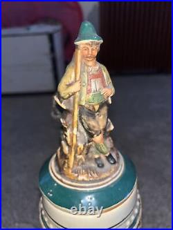 German Beer Stein Made in Germany 3d Die Wilderer In Der Sennhulte