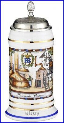 German Beer Stein Munich Hofbräuhaus München HB Brewhouse from. KI 1000070 NEW