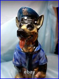 German Shepherd Police Dog. German Beer Stein Limited Edition. 550/5000