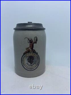 German Tücher Brau Brewery Beer Stein Nürnberg-1900