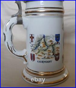 German beer stein Schmidt 1961 586 support Sq. Missiles U. S. A. F