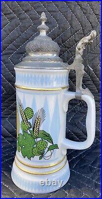 HF Hofbrauhaus Porcelain German Beer Stein Lidded Ltd Edition 1982 Originals Int