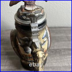 Handarbeit German Beer Stein The Bald Eagle Limited Edition (Rare)