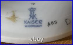Kaiser 483 D Regimental Military Beer Stein Calvary Lid Eagle Lift VTG W German