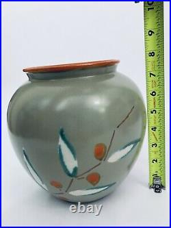 Mettlach 3910 Antique German Vase Art Deco Ovoid Beer Stein Collector Interest