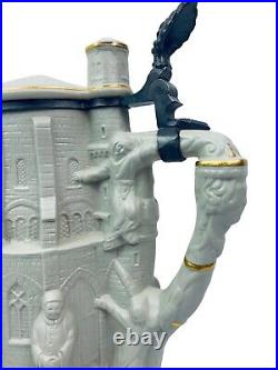 Mettlach Abbey Tower Character German Beer Stein 1978 SCI Annual Convention 12