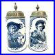 Mettlach-Antique-German-Delft-Style-Beer-Stein-Lot-5013-5006-5L-Gift-Blue-White-01-lkv