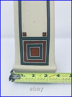 Mettlach Vase 2986 Antique German Beer Stein Collector Interest 10.5 Geometric