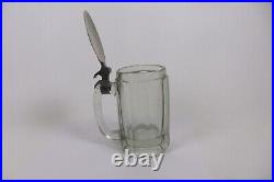 Old German Lidded Beer Tankard Stein Beer Mug (10)