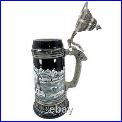 Polar Bear Walking on Ice German Beer Stein 1 Liter Made in Germany