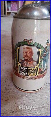 Pre-World War I German Beer Stein's