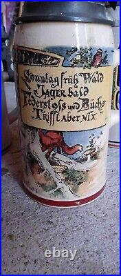 Pre-World War I German Beer Stein's