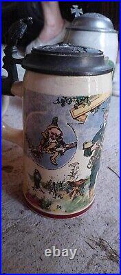 Pre-World War I German Beer Stein's