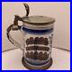 Rare-Antique-German-Faience-Stoneware-with-Pewter-Lid-Beer-Stein-Blue-White-Brown-01-kvcl
