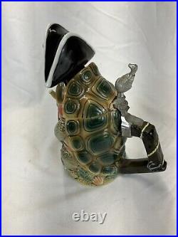 Rare Collector's Ed. Corona Character Beer Stein Turtle German Made 1998