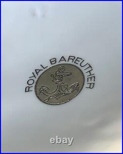 Royal Bareuther DBGM German Porcelain Regimental Beer Stein King Wilhelm II