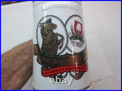VTG SCHOTTENHAMEL FESTHALLE Spaten Munchen German Beer Stein PEWTER LID WithCOA