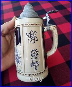 Vintage Disneyland Lidded German Beer Stein Disney Great Condition Rare