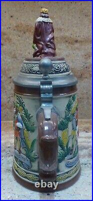 Vintage Gerzit German Beer Stein