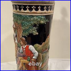 Vintage THEWALT Huge XLarge Beer German Stein 22 Tall Made in Western Germany